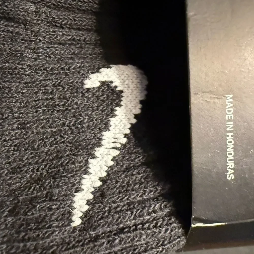 Nike Everyday Cotton Cushioned Crew Socks - Black
